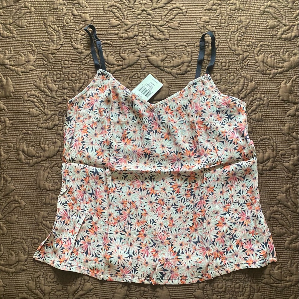 New French Connection Silk Spaghetti Strap